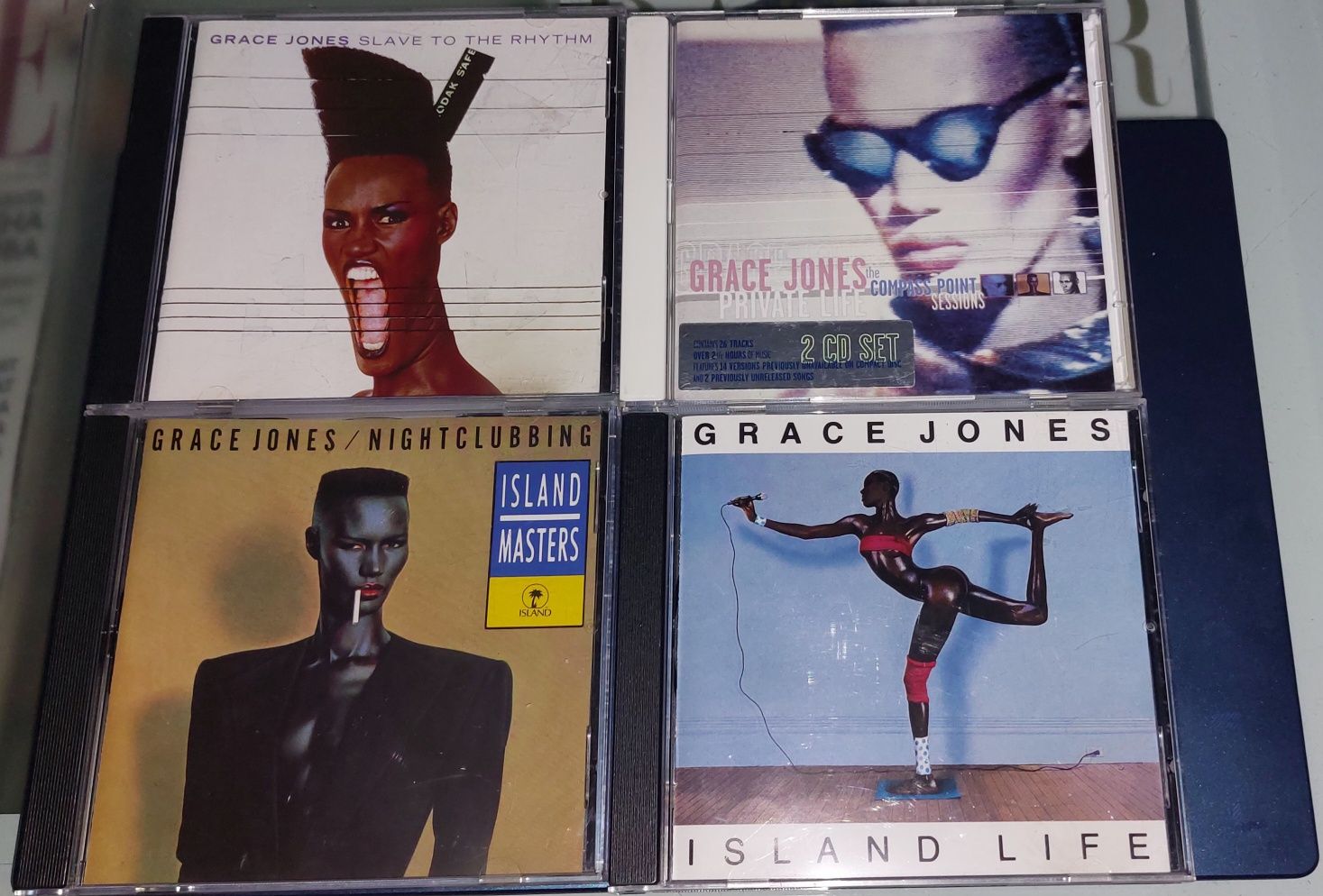 Дискове Patricia Kaas и  Grace Jones