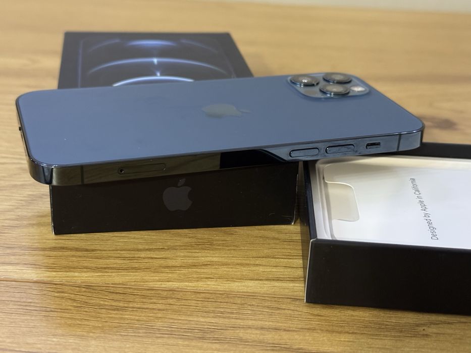 Бартер iPhone 12 Pro 256 blue 100%