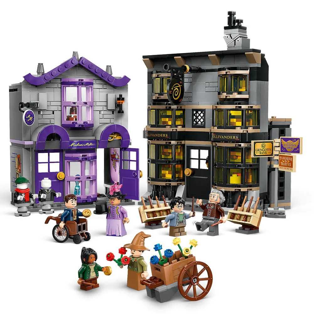 Ново Lego Harry Potter 76439 - Оливандър и дрехи от мадам Молкин