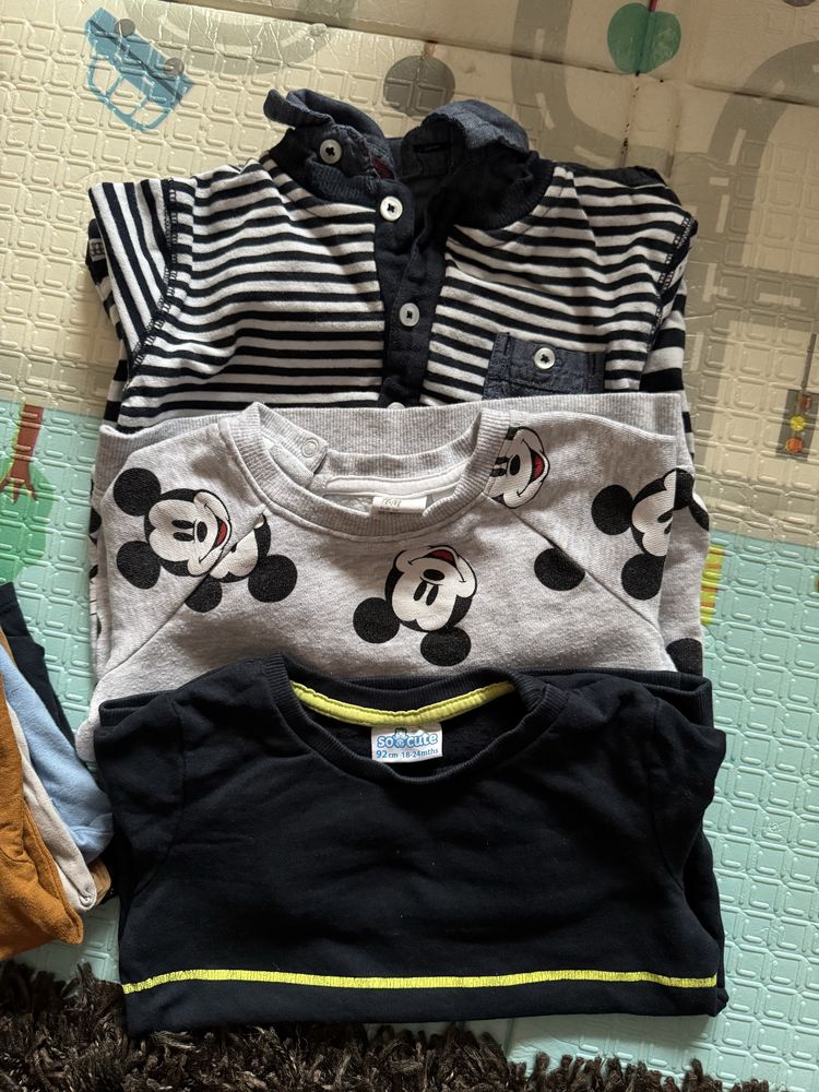 Lot bluze baieti marimea 92