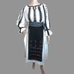 Costum popular RAR  lucrat manual zona Sibiu- Valcea  masura M