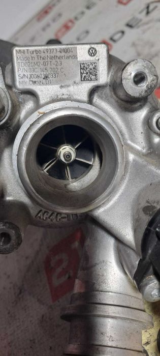 Turbo 1.4 TSI 122cp cod motor CAX , cod turbo: 03c145702C