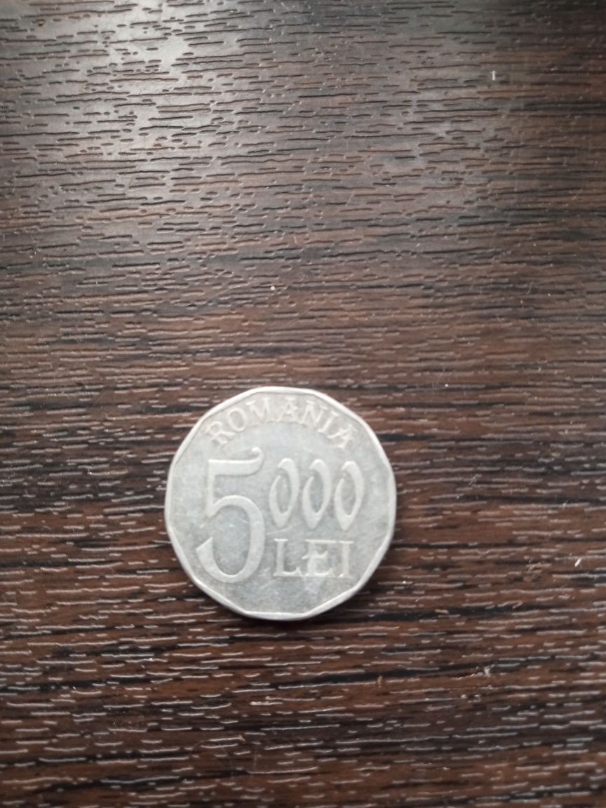Moneda 5000 lei  an 2003