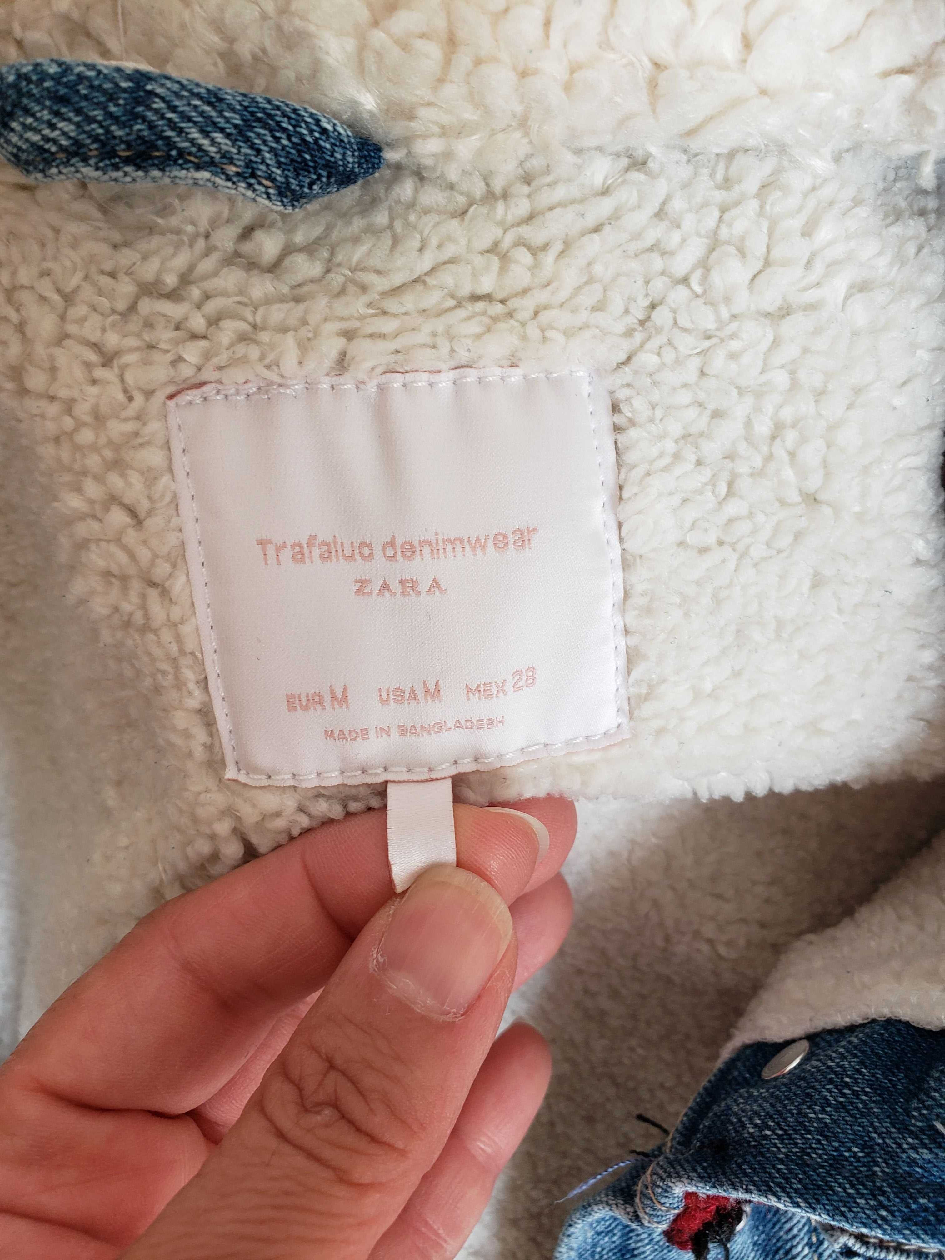 Zara Зимно яке с каракул