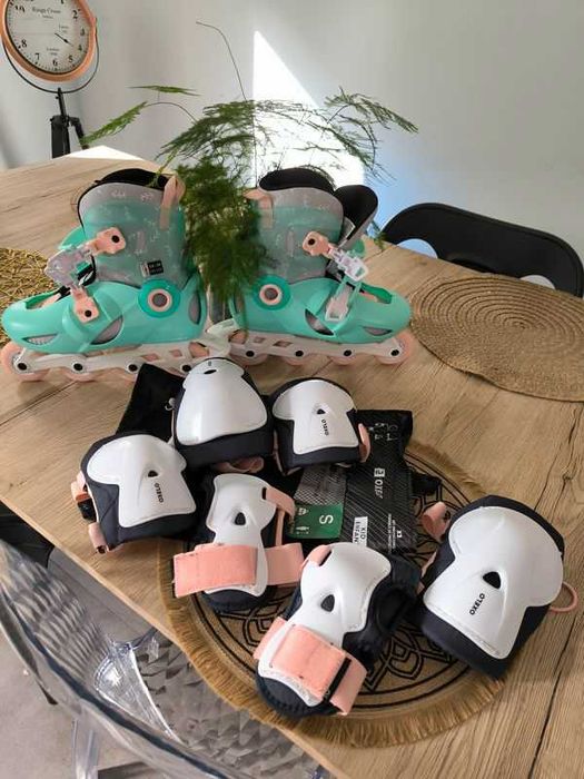 Детски ролери  28-30 и 32-34 + комплект протектори