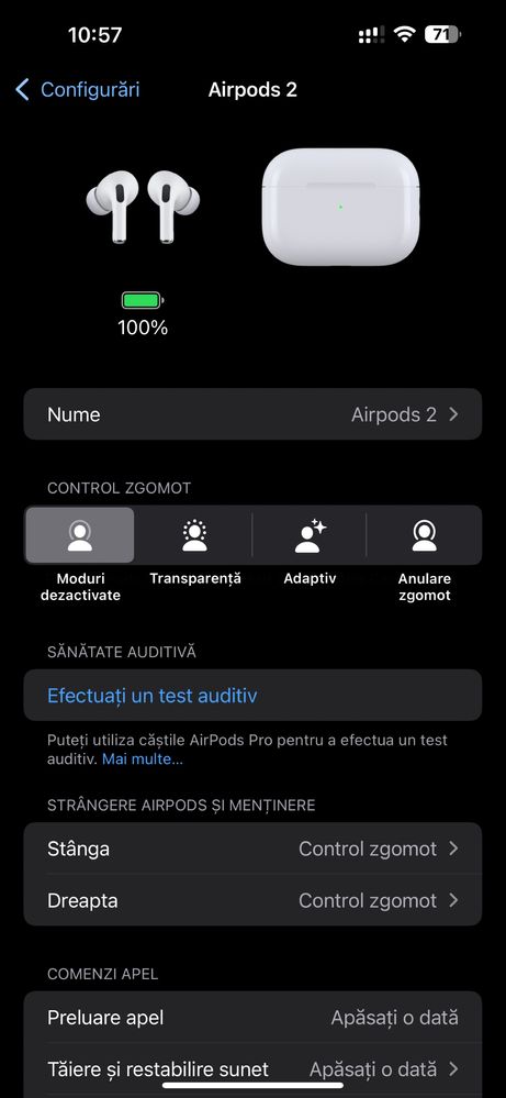 Casti apple airpods pro 2ND GEN 2023 usb-c
