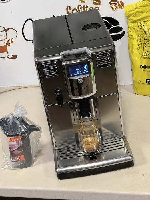 Кафемашина кафе автомат Philips Saeco ıncanto Latte go с гаранция