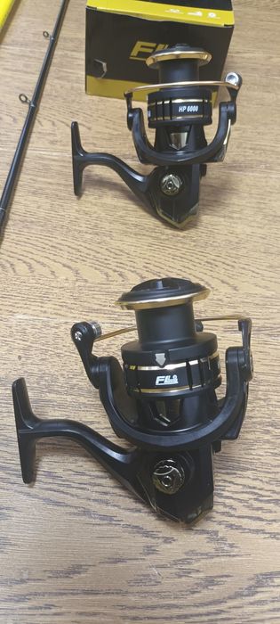 SET 2 Lansete Feeder 3.0m ROBINHANacțiune 100-200gr + 2 Mulinete FL HP