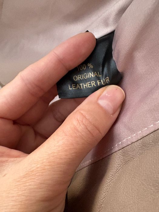 Vesta blana naturala vulpe