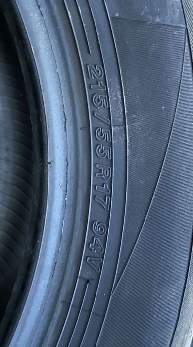 Yokohama 215/55/R17 пара покрышка балон шины шина