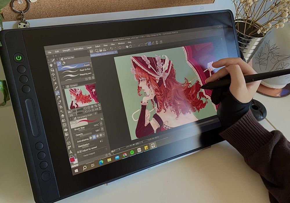 Графический планшет Huion Kanvas pro 16