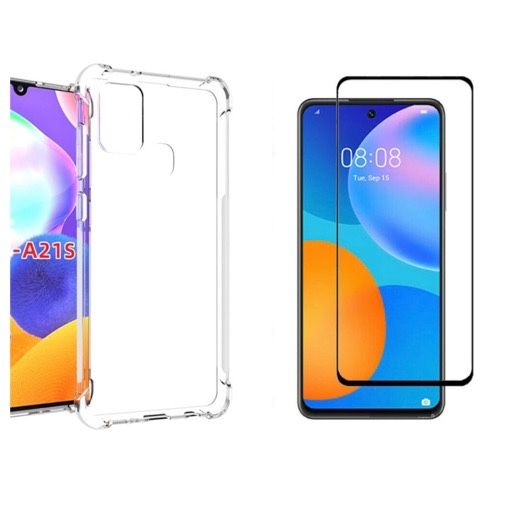 Samsung S20 S21 S23 S24 FE Pachet Husa Anti Soc + Folie Sticla Secure