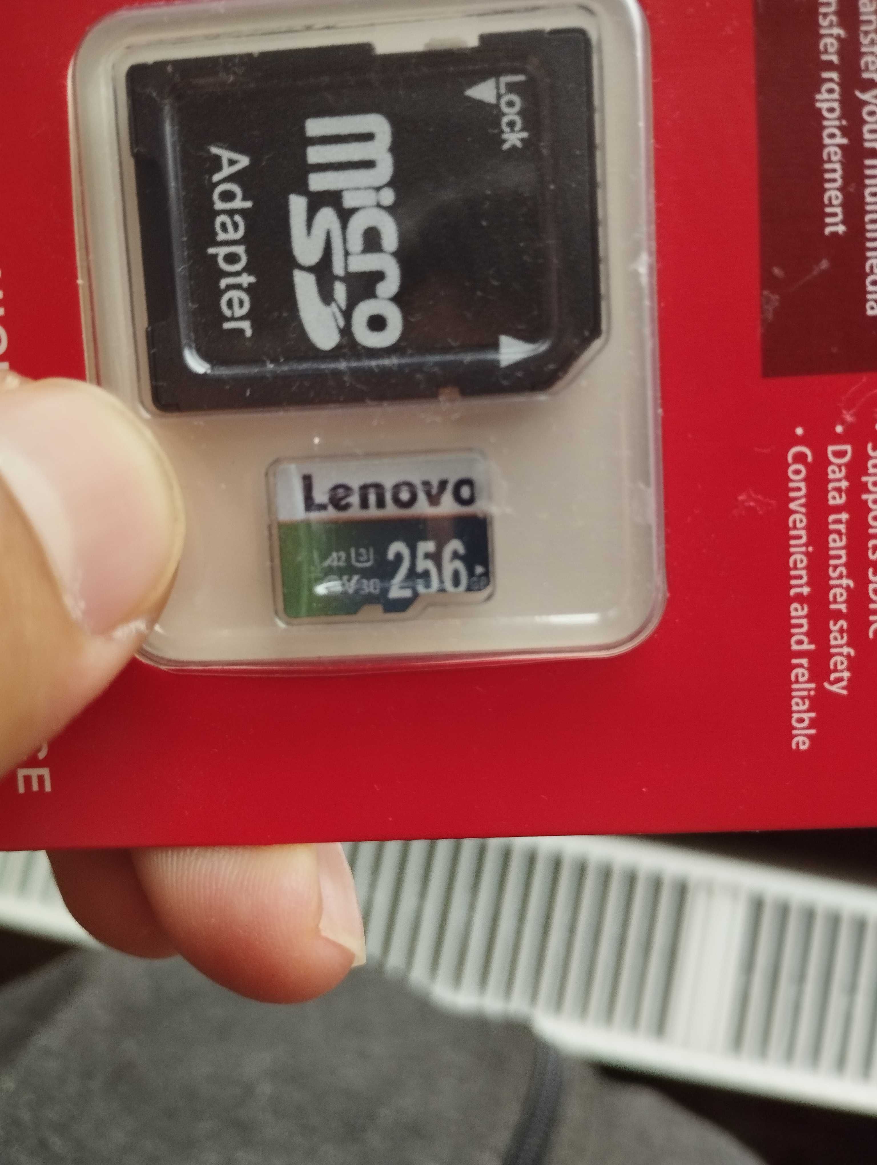 карта памет Леново256 GB+ адаптер за SD цена за брой