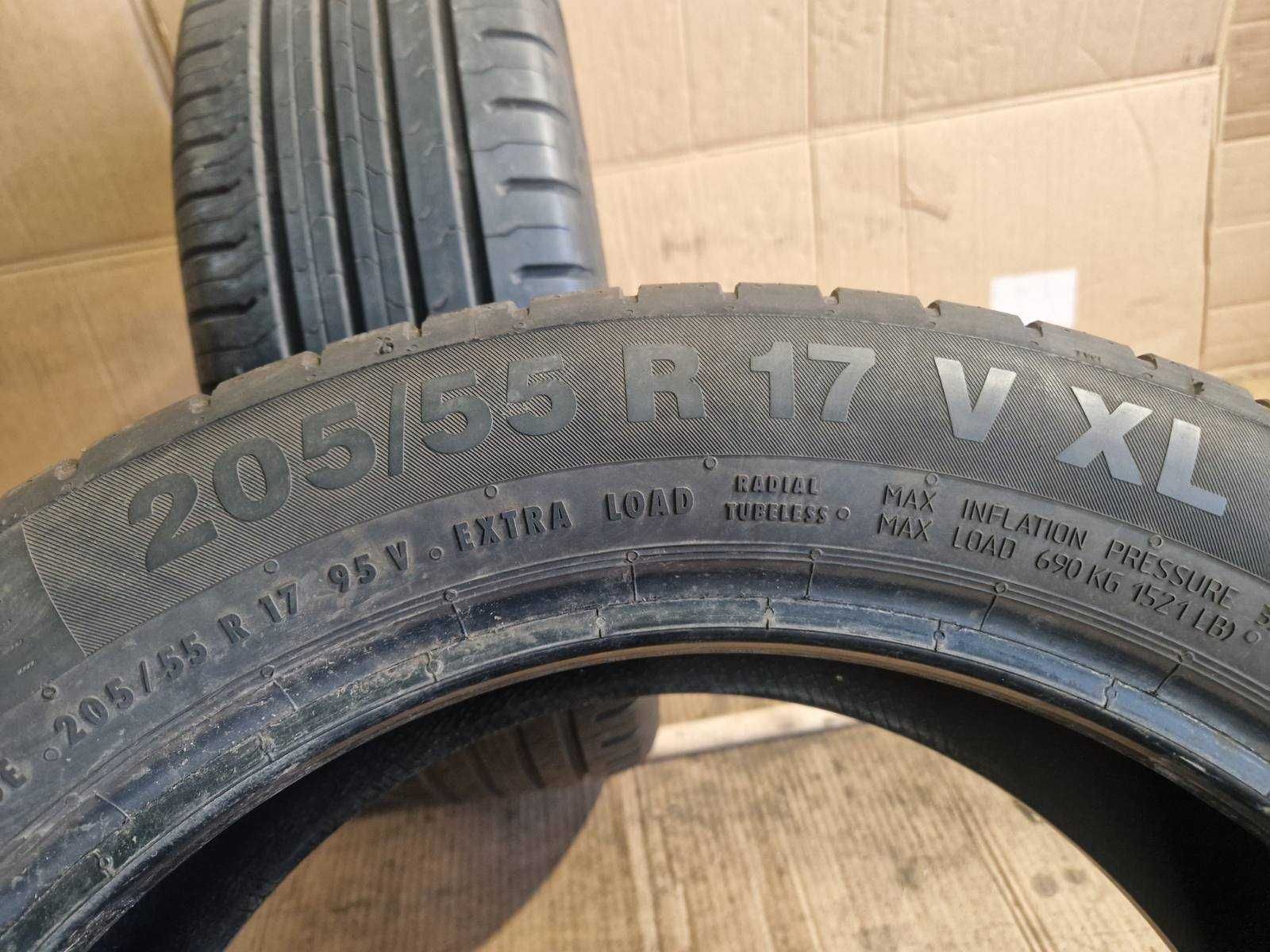2 Continental R17 205/55 XL
летни гуми DOT1618