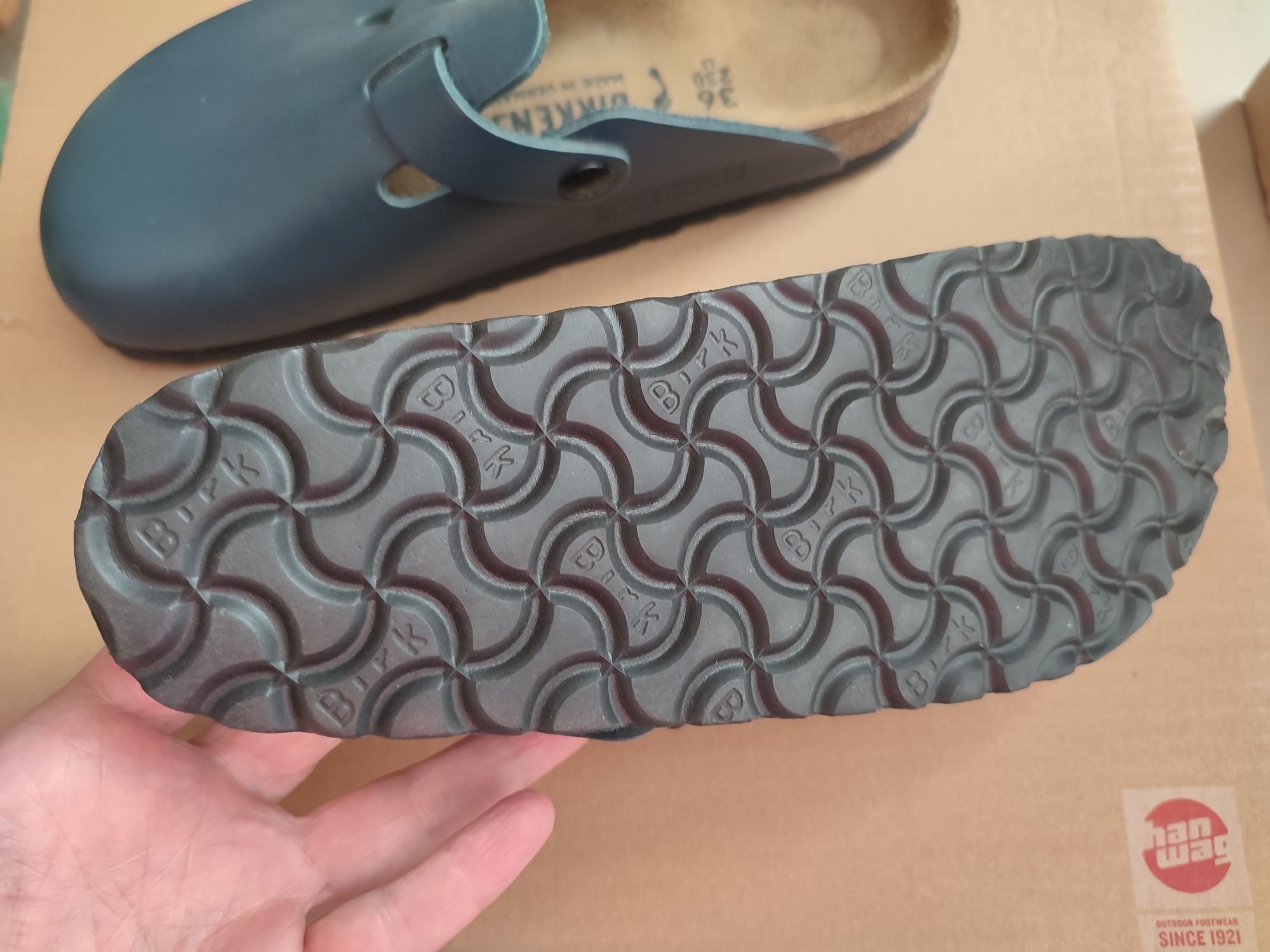 Birkenstock Boston нови чехли 36