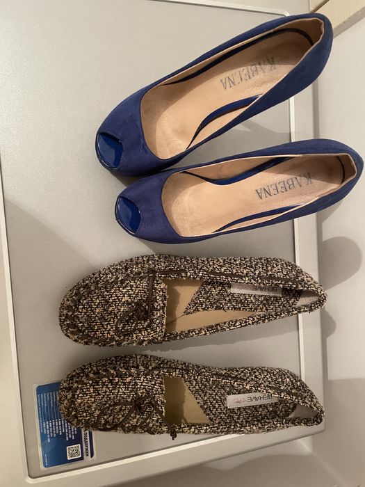 Туфли женские замшевые