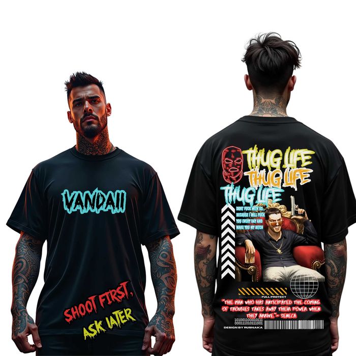 тениска Psycho | мъжки тениски с надписи| щампа | Тениски VANDALL