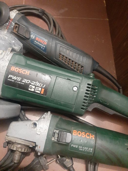 Ъглошлайфи Бош с обороти