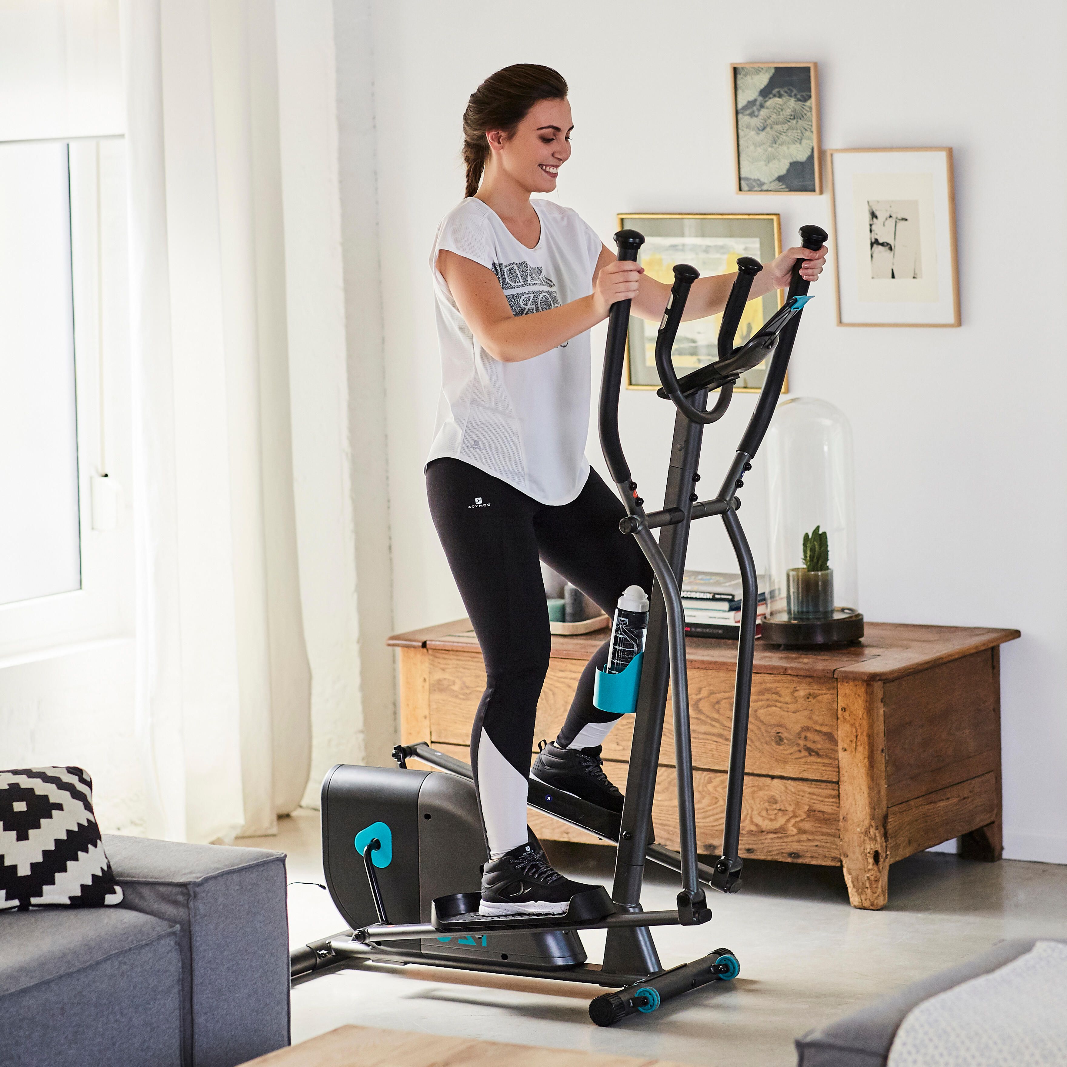 Bicicletă eliptică Essential 120 - produs resigilat (nou) Decathlon
