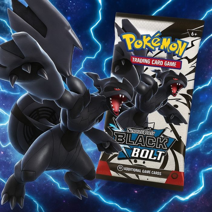 Pokemon Black Bolt Booster Pack x9