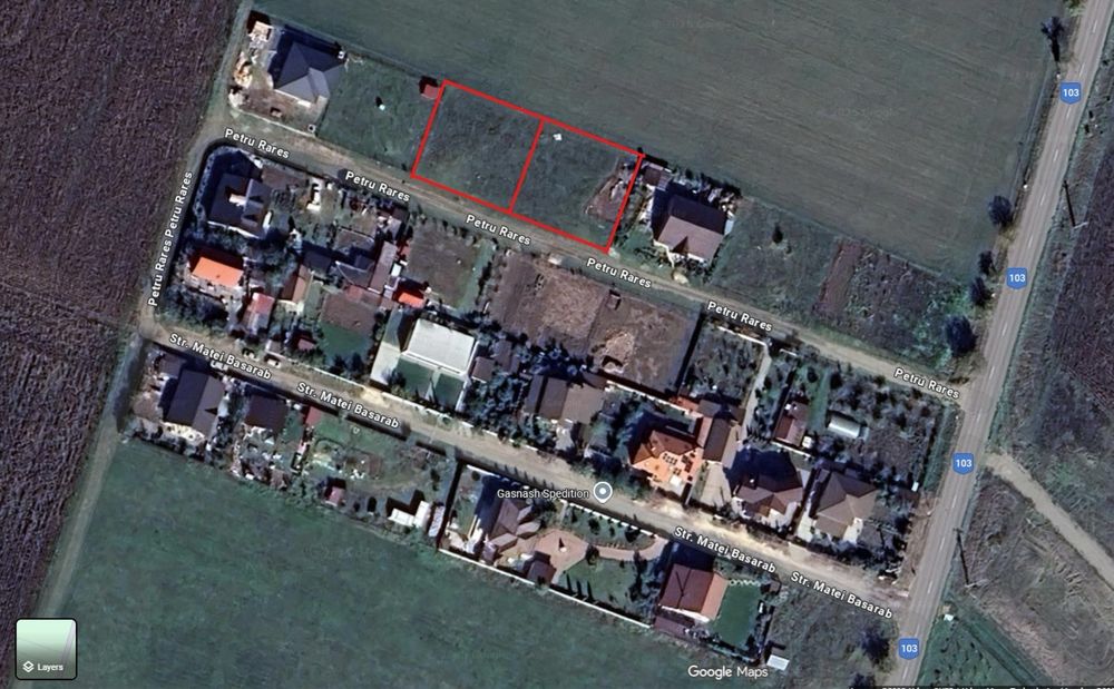 Teren 1324mp intre Sanpetru si Bod