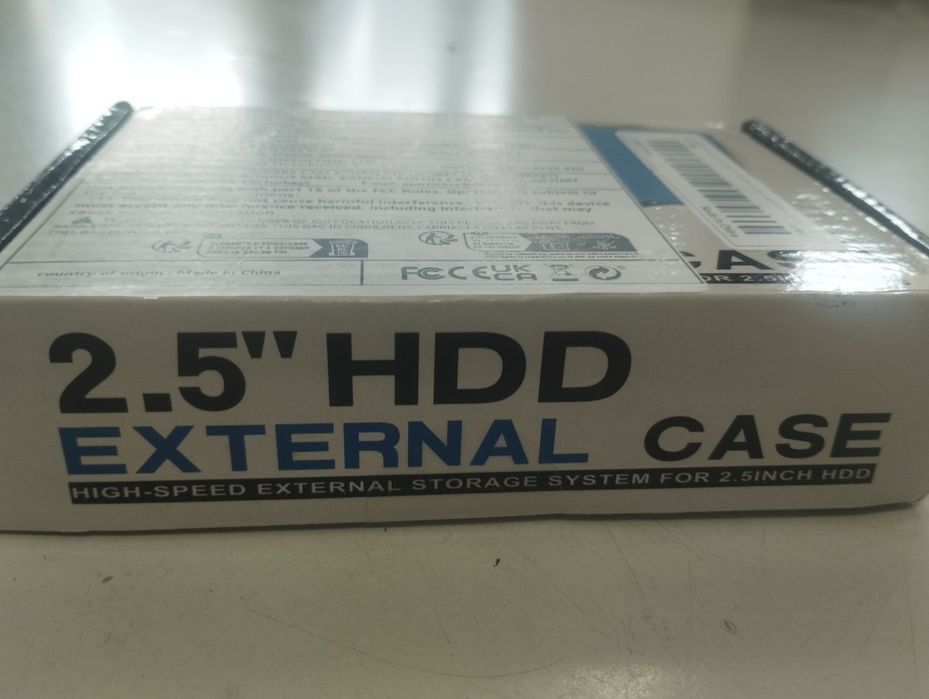 НОВ външен хард диск 250ГБ USB 3.0