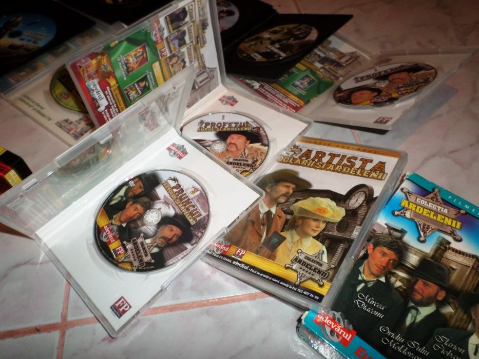 Lot DVD-uri filme romanesti originale plus Bonus