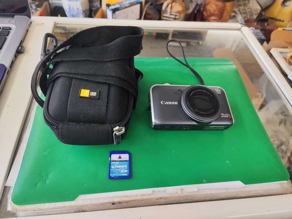 Фотоапарат canon power shot sx 220 hs