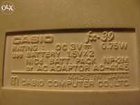 Calculator stiintific Casio FX39