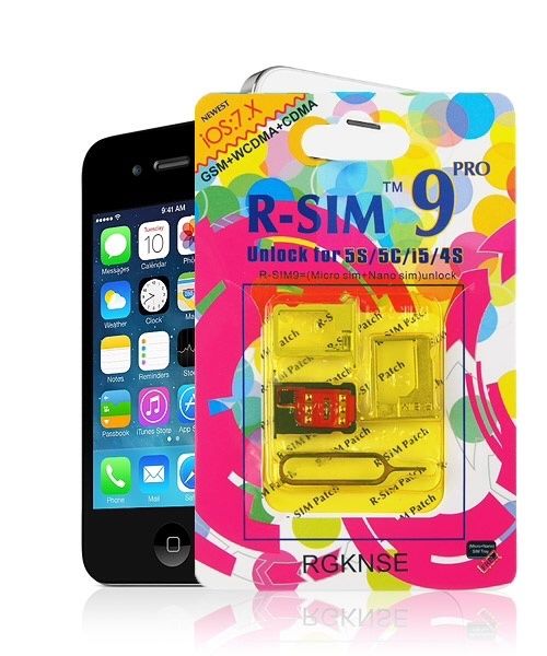 R-sim 9Pro decodare iphone4,4s,5