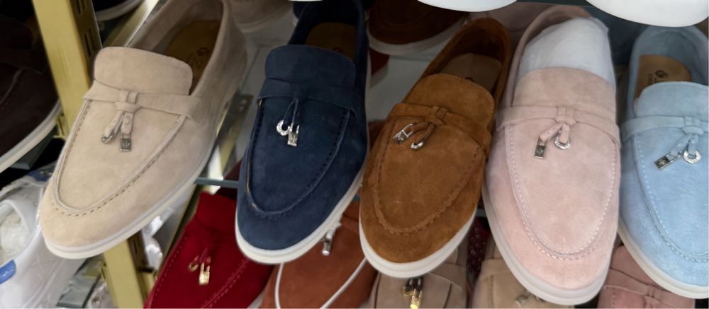 Мокасини дамски Loro Piana