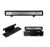 Ledbar 324w, bara led auto + prindere numar metalica ascunsa
