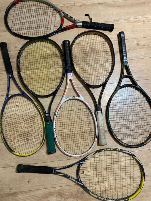 Rachete de tenis Fischer, Head, Prince,