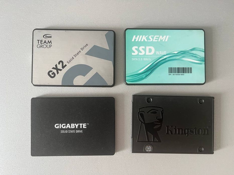 SSD диски 128/250/512Гб GIGABYTE Sata 3