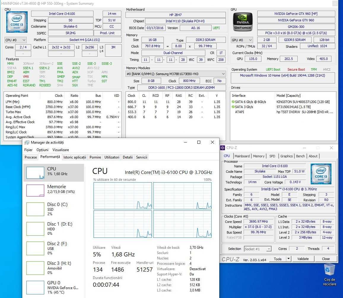 Memorii DDR3L   16Gb