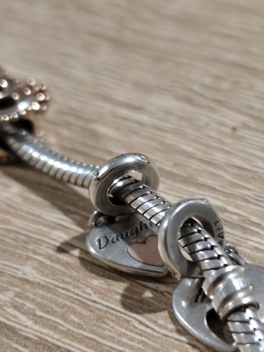 Pandora талисман за гривна ,,майка и дъщеря " и слонче