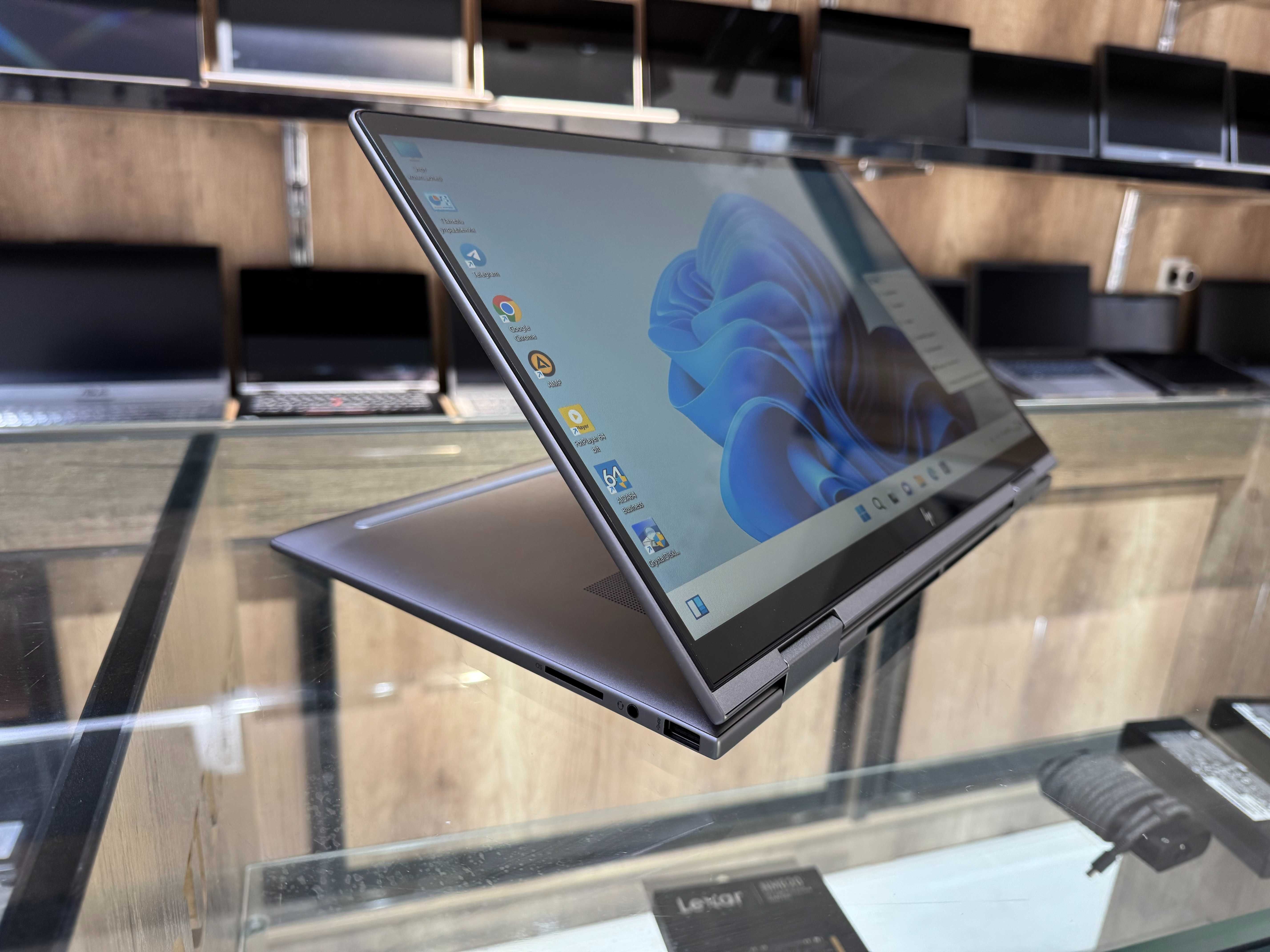 HP ENVY x360 Сенсорный Core Ultra 7-155U озу16гб 512ssd