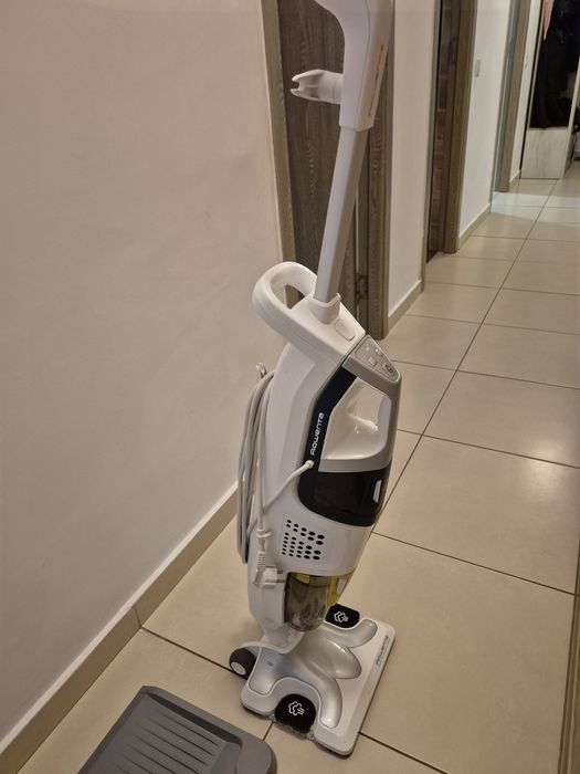 Aspirator vertical cu abur Rowenta RY8561WH Clean & Steam Multi, 1700