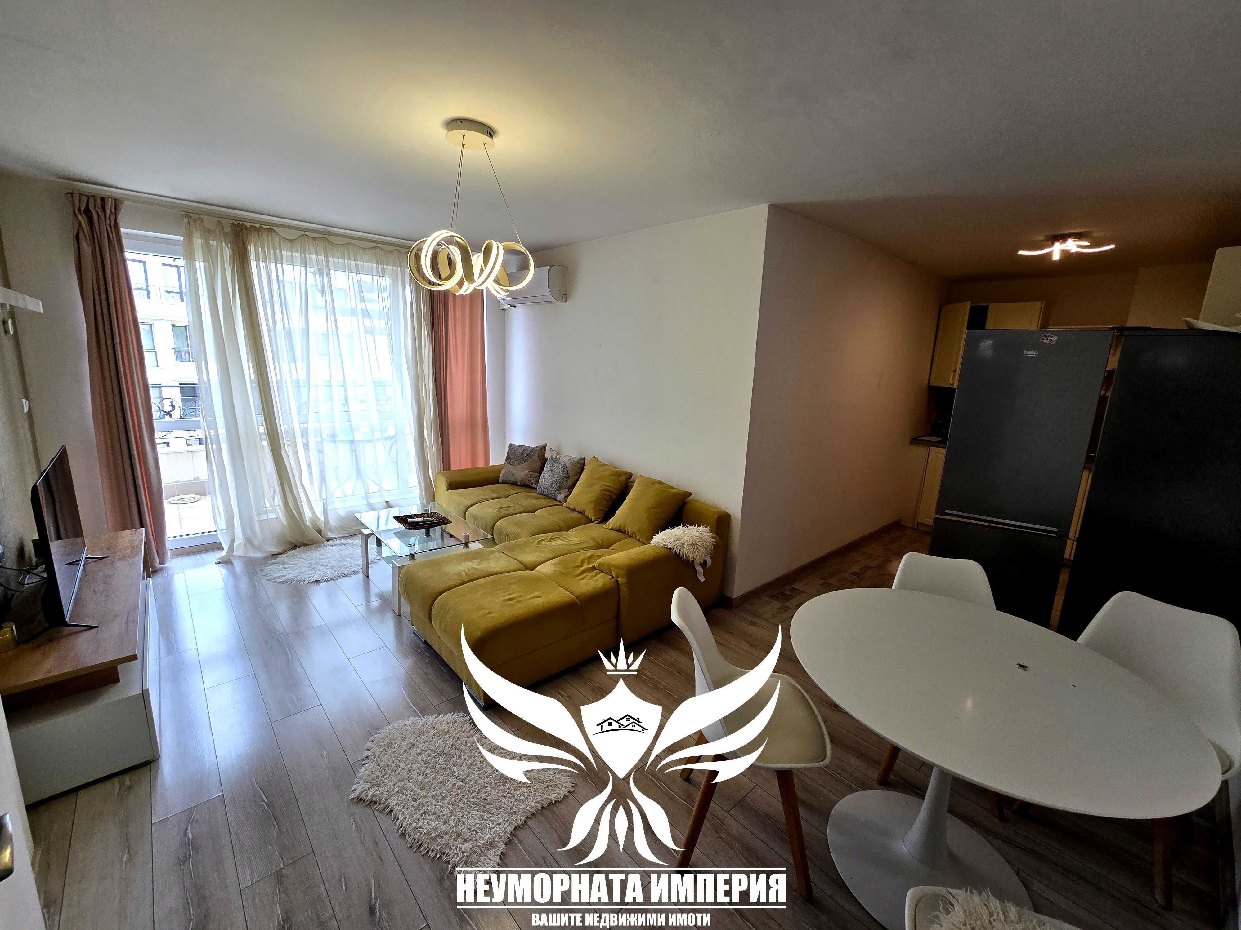 Под наем двустаен 53кв. 5ет. в гр.Пловдив, кв.Западен