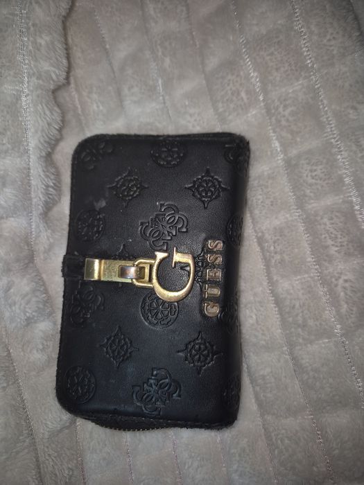 Портмоне guess естествена кожа