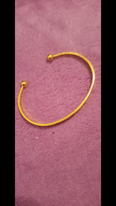 Set ceas de dama cu brățară Love auriu