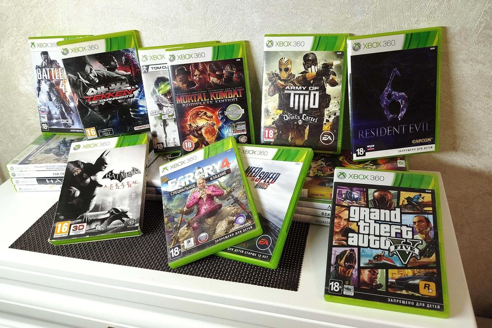 Xbox 360 Большая коллекция игр