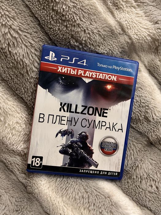 Диск Killzone на PlayStation ps4