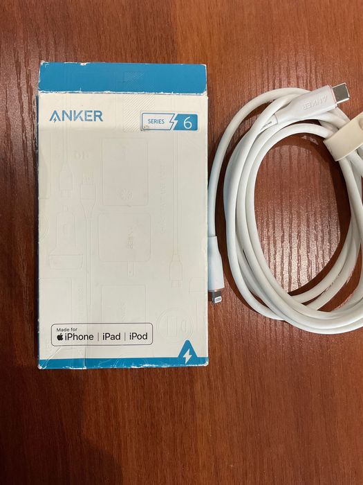 Кабель зарядки Anker USB-C with Lightning Connector 1,8 m