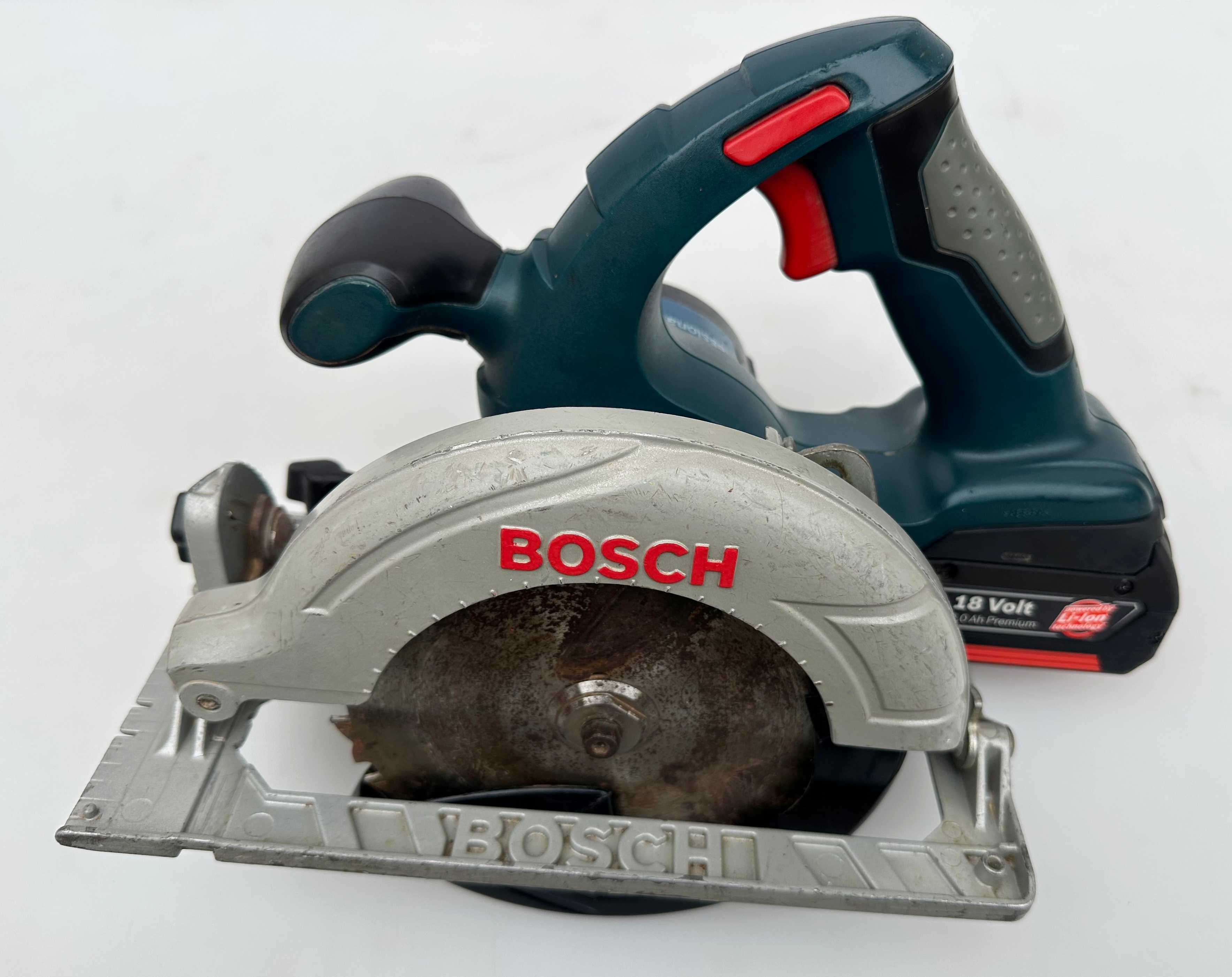 BOSCH GKS 18 V-Li - Акумулаторен ръчен циркуляр 18V перфектен!