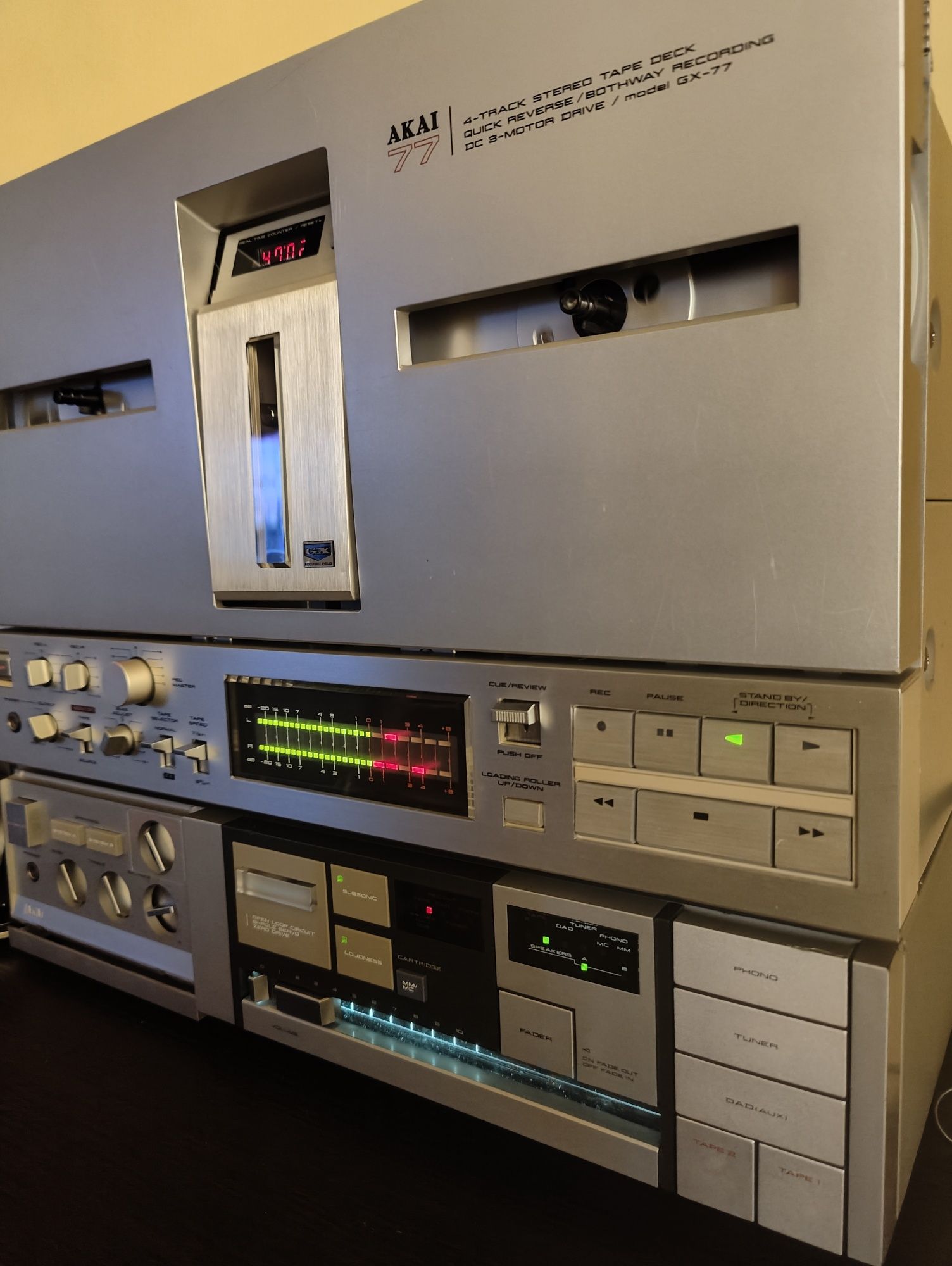 Akai GX-77 impecabil