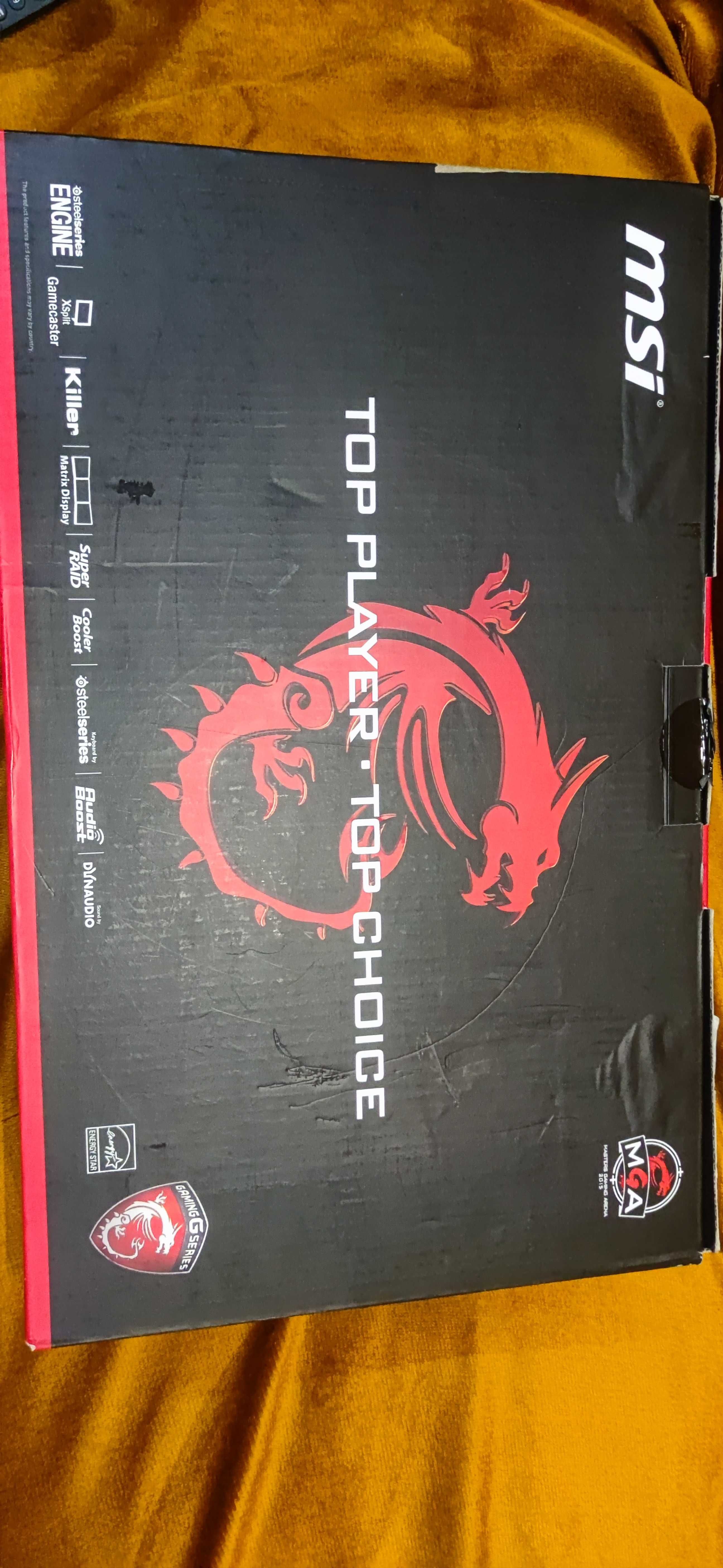 MSI GE72-6QD Apache Pro