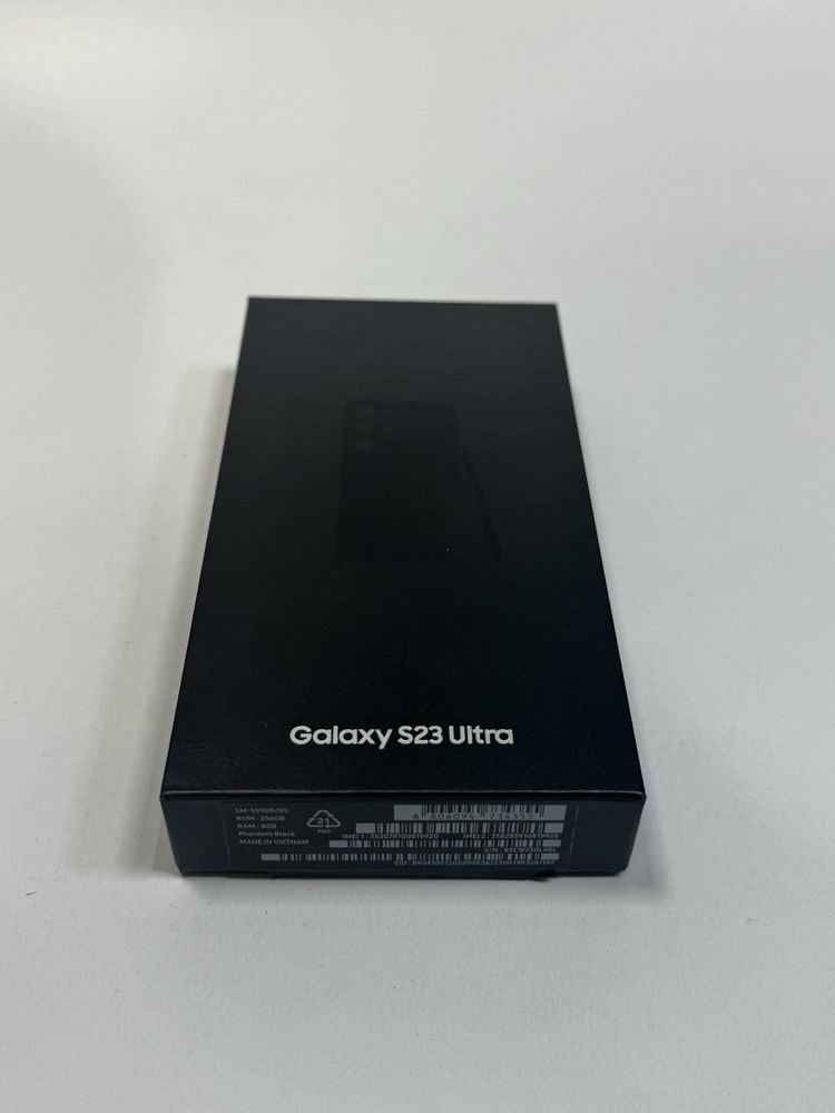 Samsung S23 Ultra - Phantom Black - 256GB - 8GB Ram