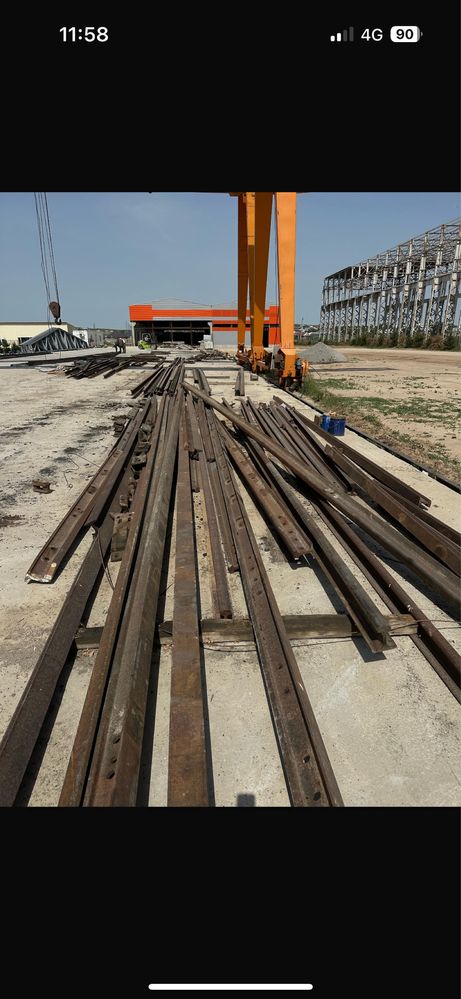 Продам рельсы в хорошем качестве в наличии