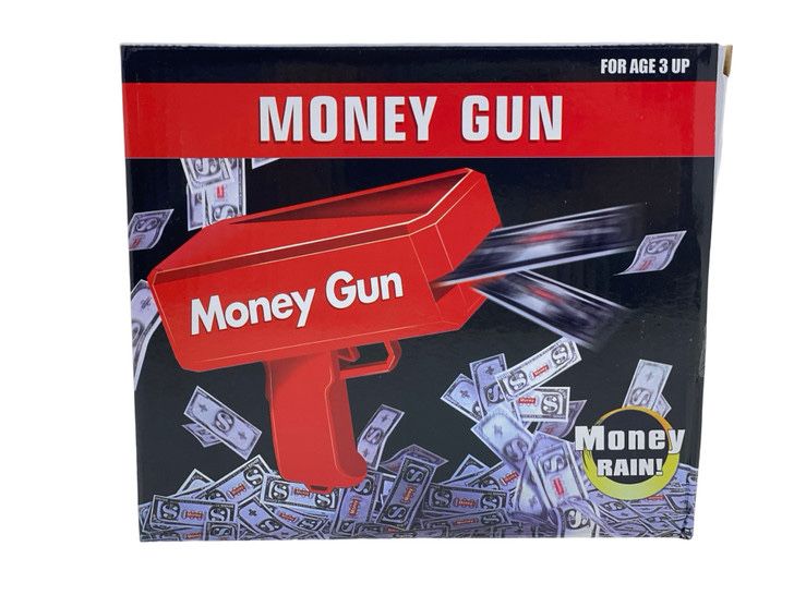 Jucarie Money Gun, efect spectaculos “ploaie de bani”, NOU